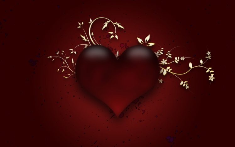 red, Hearts HD Wallpaper Desktop Background