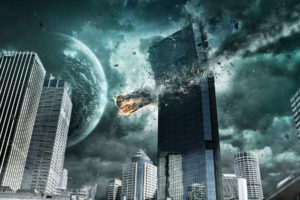 sci, Fi, Apocalyptic, Destruction, Cities