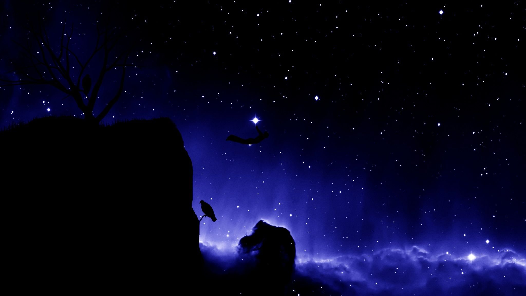 skyscapes, Night, Sky Wallpaper