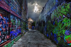 graffiti, Paint, Urban, Wall