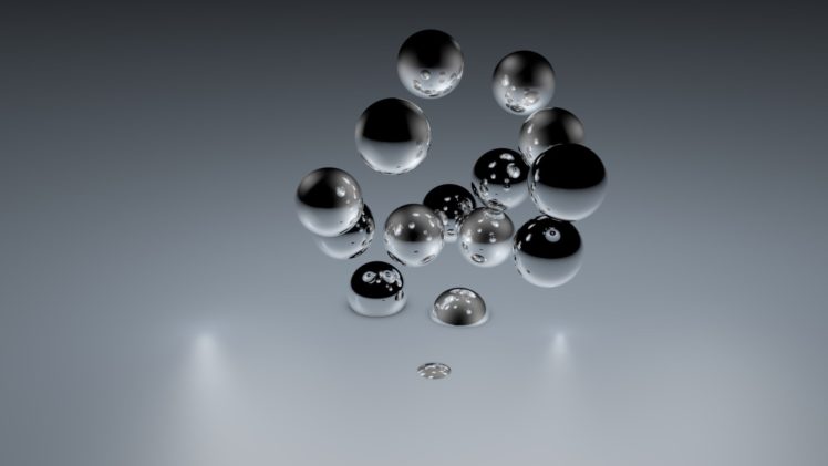 water, Drops HD Wallpaper Desktop Background