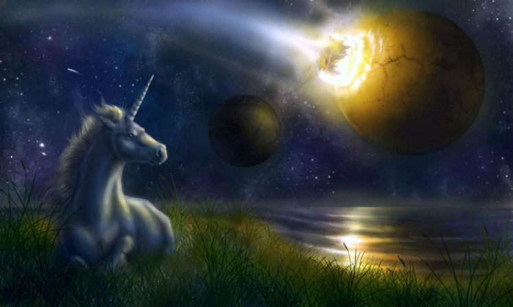 unicorns, Fantasy, Art HD Wallpaper Desktop Background