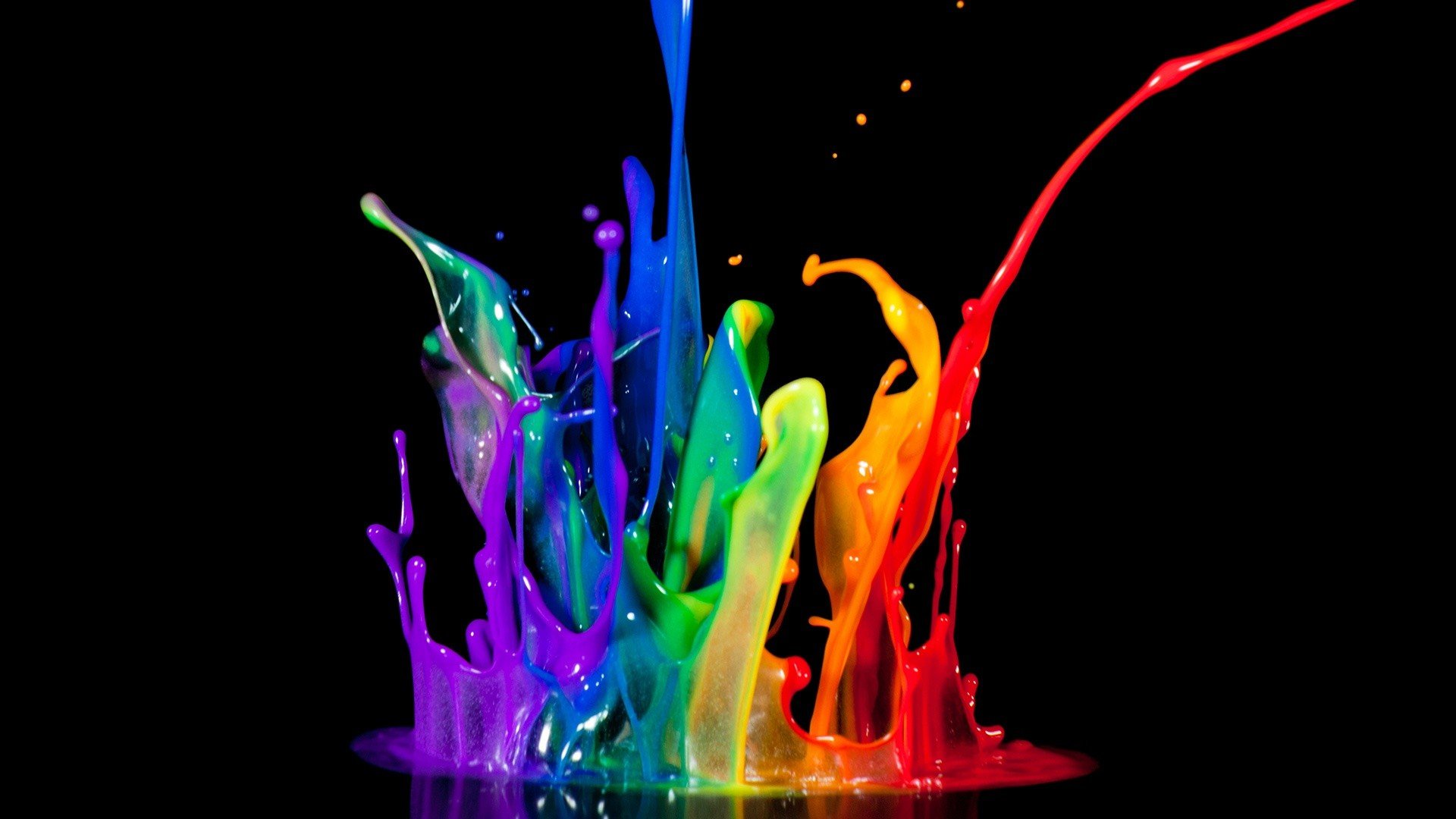 paint, Colors, Splashes Wallpaper