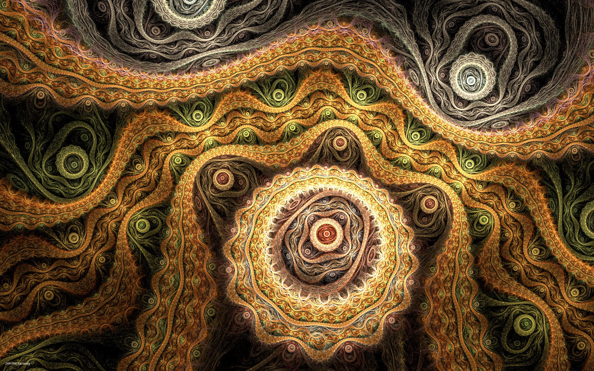 abstract, Fractals, Digital, Art Wallpaper
