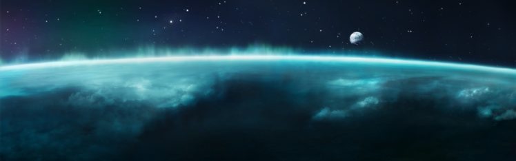 outer, Space, Planets, Aurora, Borealis HD Wallpaper Desktop Background