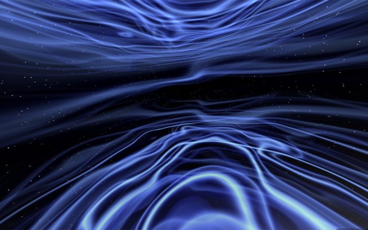 blue, Outer, Space, Stars, Waves HD Wallpaper Desktop Background