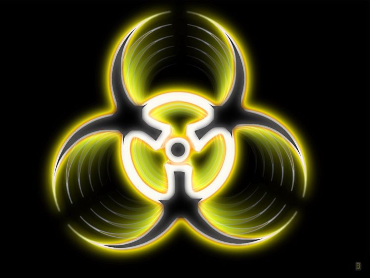 biohazard, Simple, Background, Black, Background HD Wallpaper Desktop Background
