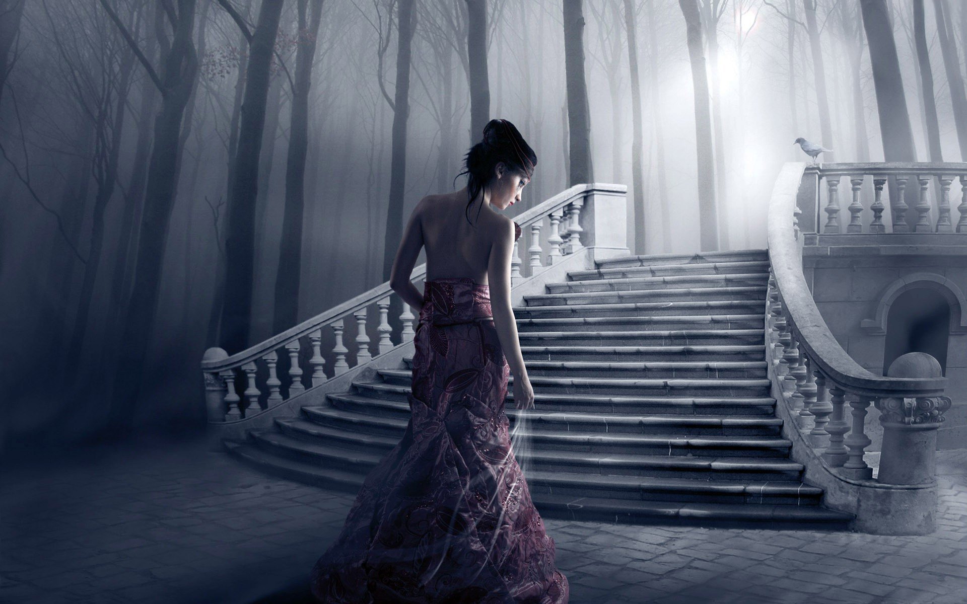 photo, Manipulation, Ghostly Wallpaper