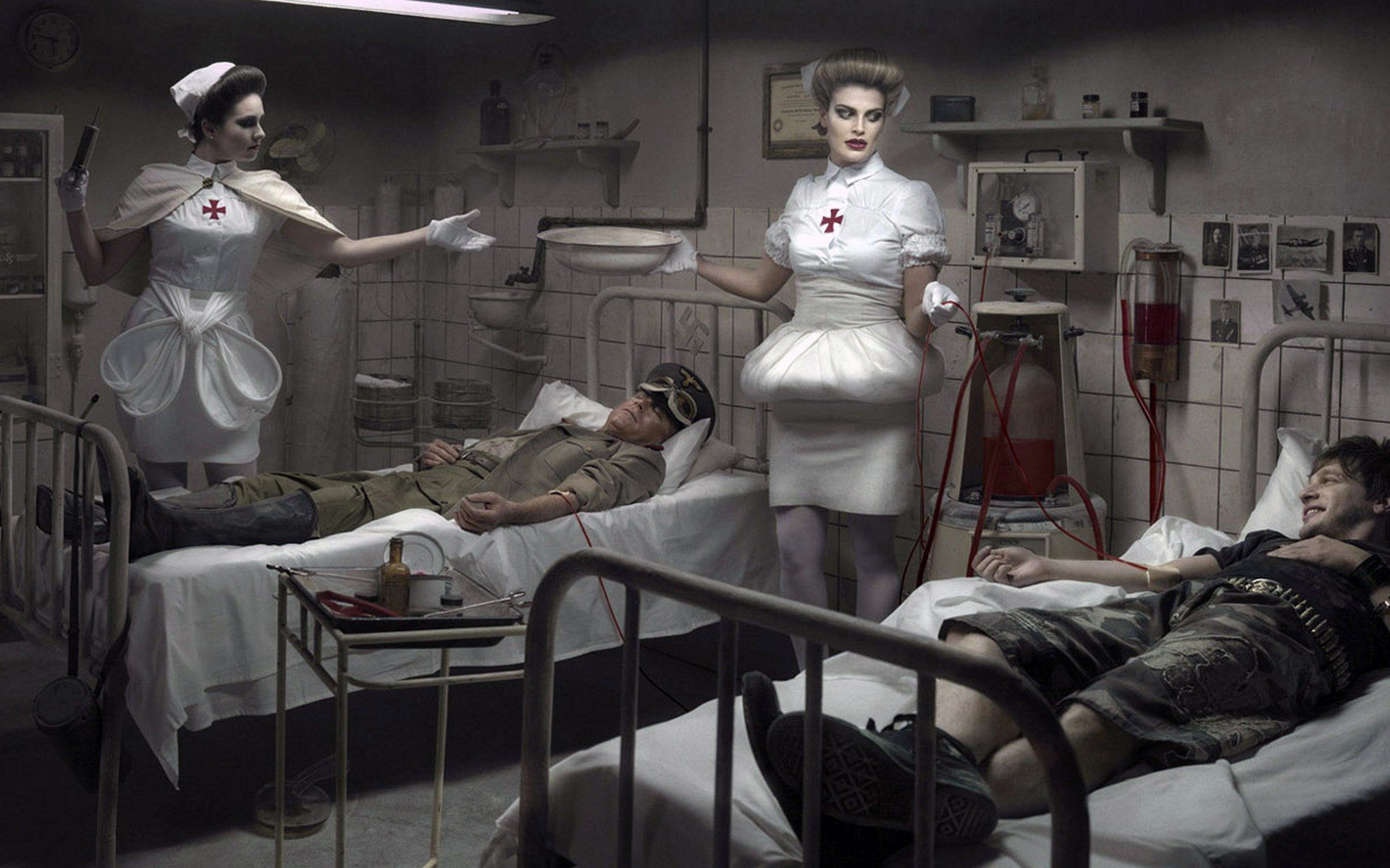 nurses, Nazi Wallpaper