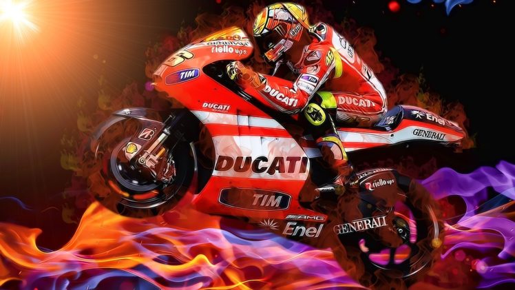 fire, Moto, Gp, Motorbikes, Flame, Motorsports HD Wallpaper Desktop Background