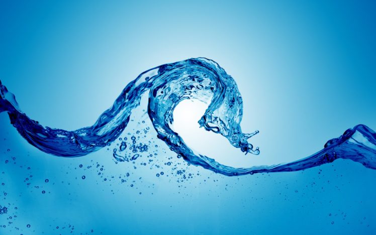 water, Blue, Waves HD Wallpaper Desktop Background
