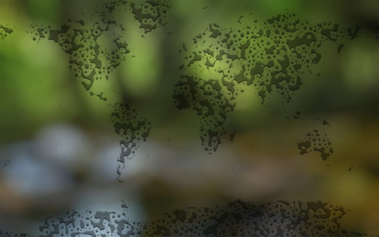 water, Maps, Continents, Water, Drops HD Wallpaper Desktop Background