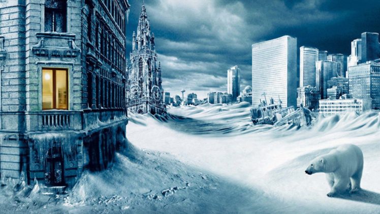 ice, Age, Apocalypse, Towns, Cities HD Wallpaper Desktop Background