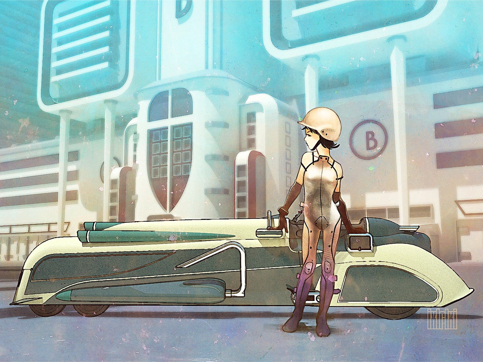 ixlrlxi, Dieselpunk, Retrofuture Wallpaper