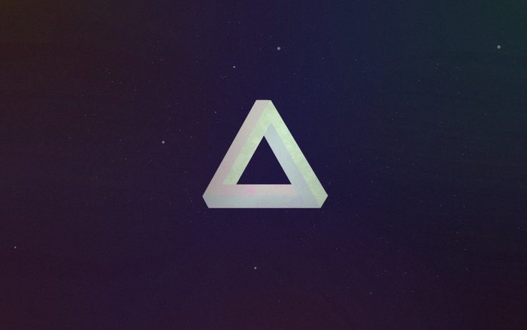triangles HD Wallpaper Desktop Background