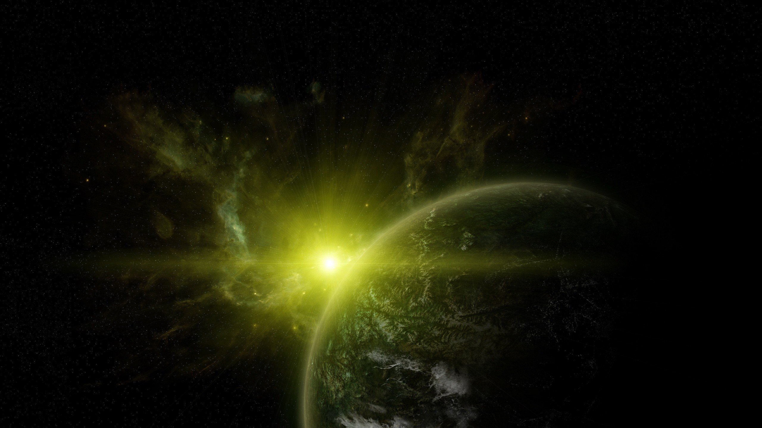 outer, Space, Digital, Art, Khloros Wallpaper