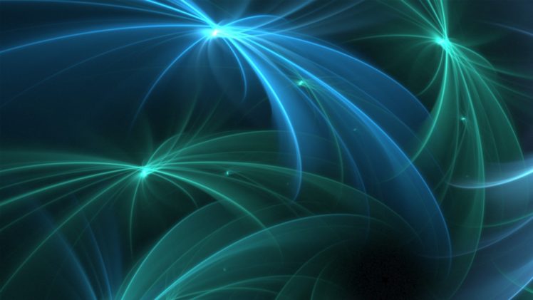 abstract, Blue, Stars, Neon HD Wallpaper Desktop Background