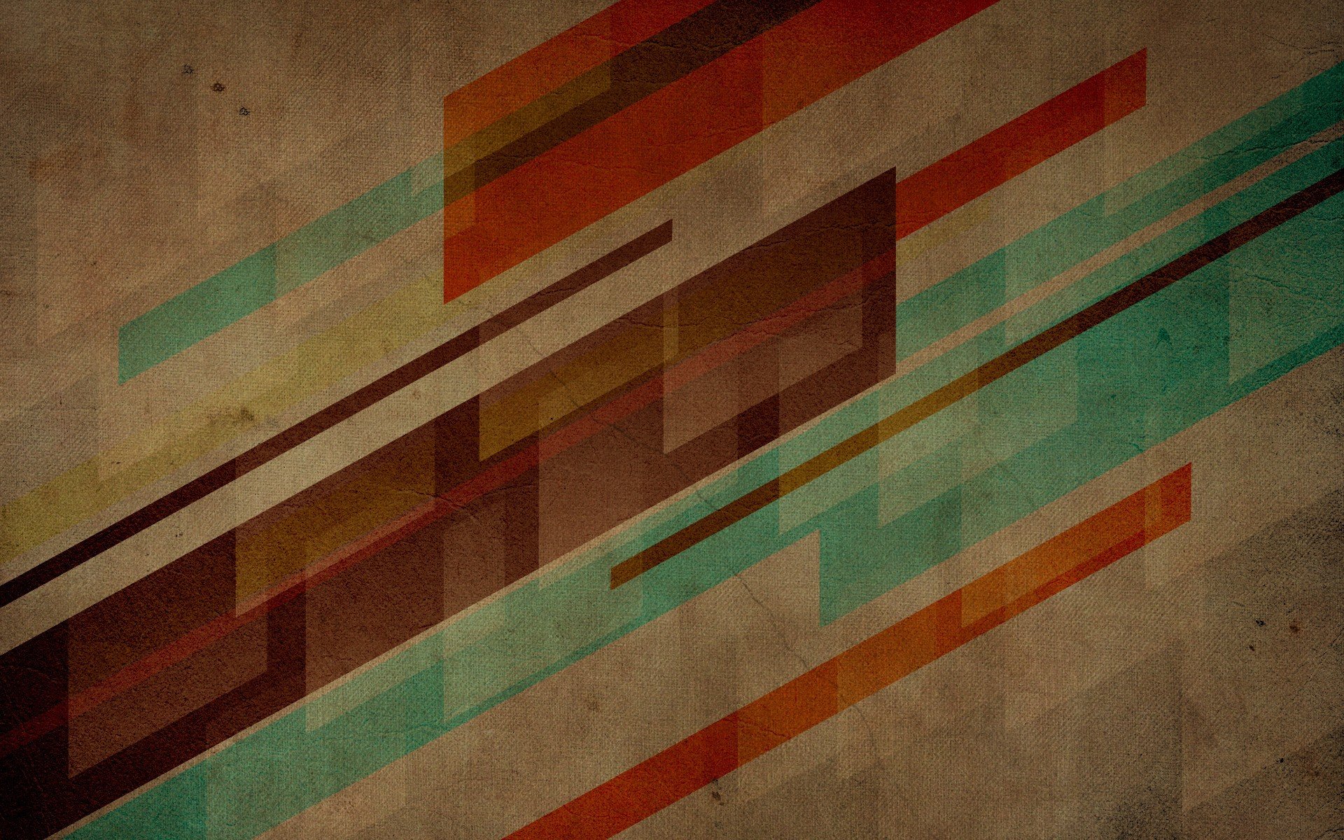 abstract, Multicolor, Retro Wallpaper