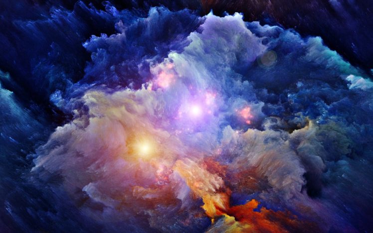 stars, Space, Nebula, Artwork HD Wallpaper Desktop Background