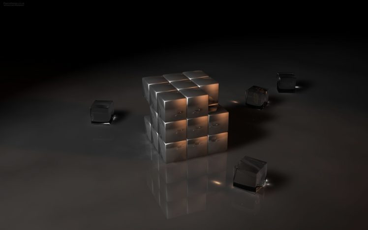 cubes HD Wallpaper Desktop Background