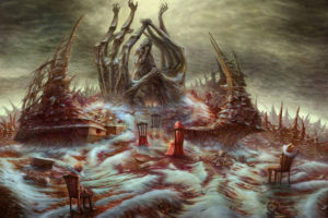 dark, Horror, Fantasy, Art, Blood, Clowns, Reaper, Death, Sad, Sorrow, Macabre, Evil, Creature, Monster