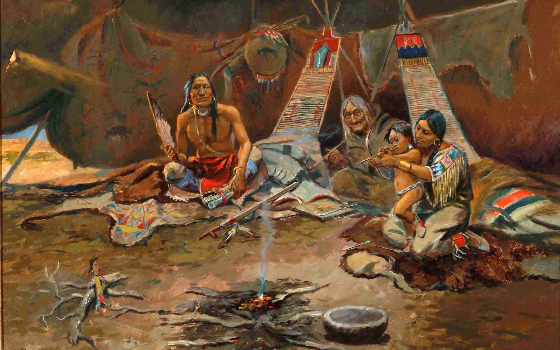 native, American, Indian, Western,  68 Wallpaper