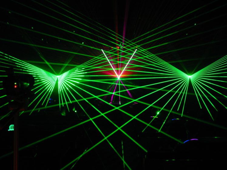 laser, Show, Concert, Lights, Color, Abstraction, Psychedelic HD Wallpaper Desktop Background