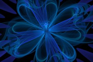 fractal, Blue
