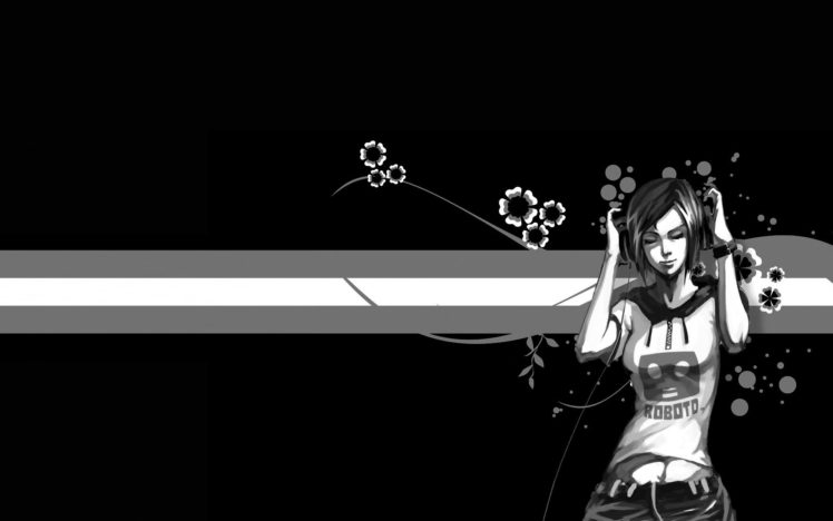 girl, Abstract HD Wallpaper Desktop Background