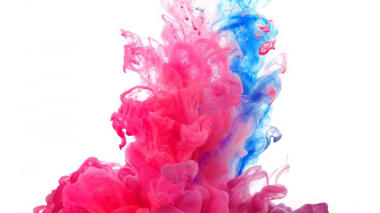 pink, Blue, Smoke, Fractal HD Wallpaper Desktop Background
