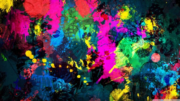 paint, Splatter HD Wallpaper Desktop Background