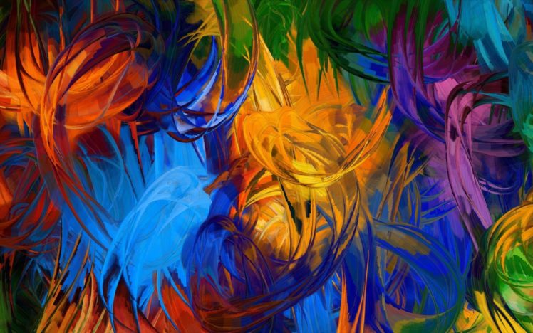 abstract, Paintings HD Wallpaper Desktop Background