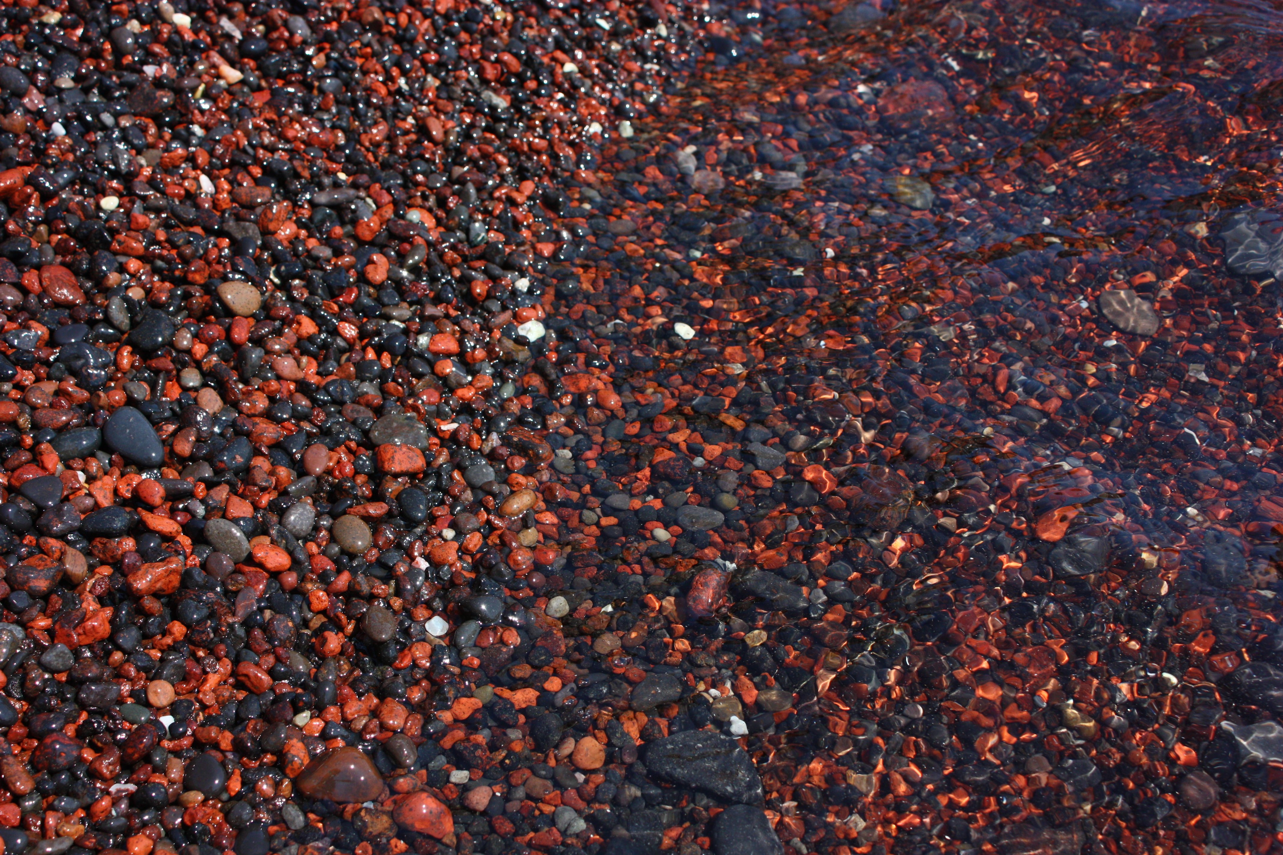 macro, Pebbles, Stones, Nature, Beach, Sea, Textures Wallpaper