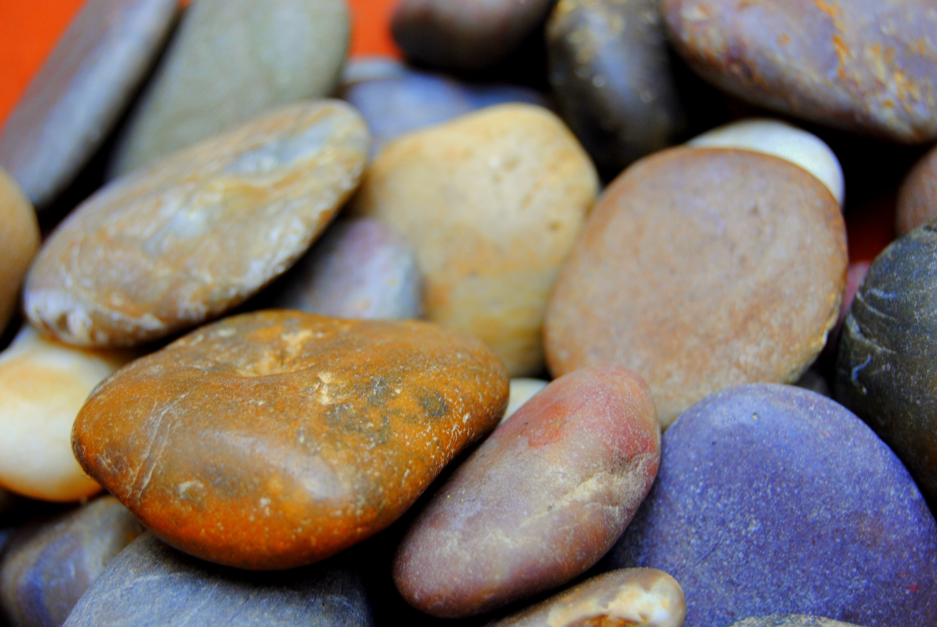 macro, Pebbles, Stones, Nature, Beach, Sea, Textures Wallpaper