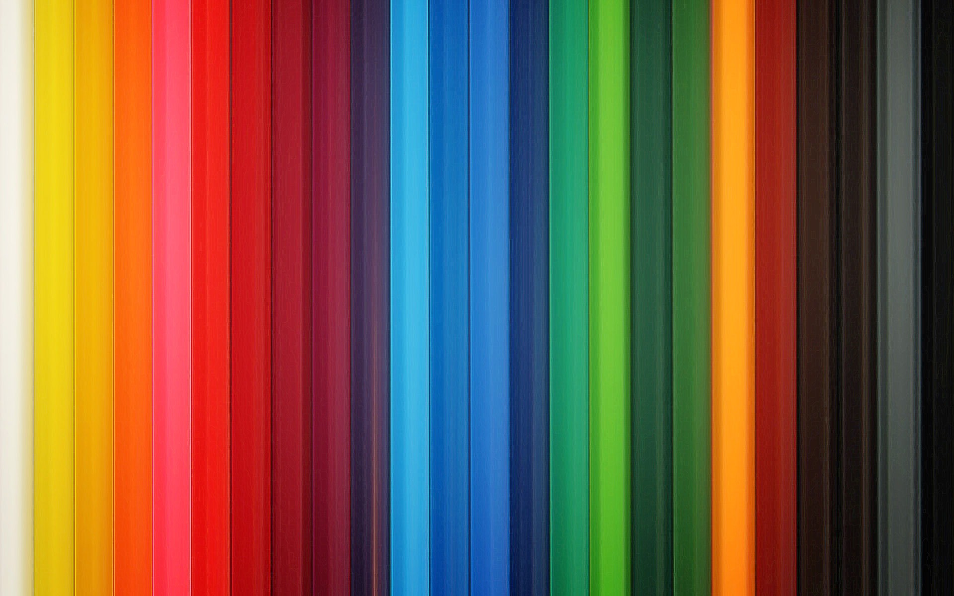 colorful, Pencils Wallpaper