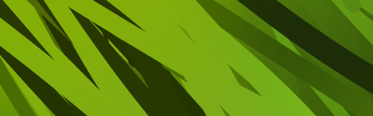 green, Abstract, Multiscreen HD Wallpaper Desktop Background