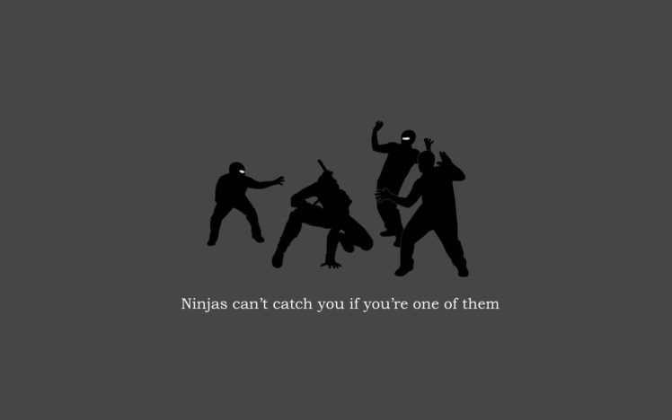 ninjas, Cant, Catch, You, If HD Wallpaper Desktop Background