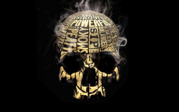 skull, Smoker HD Wallpaper Desktop Background