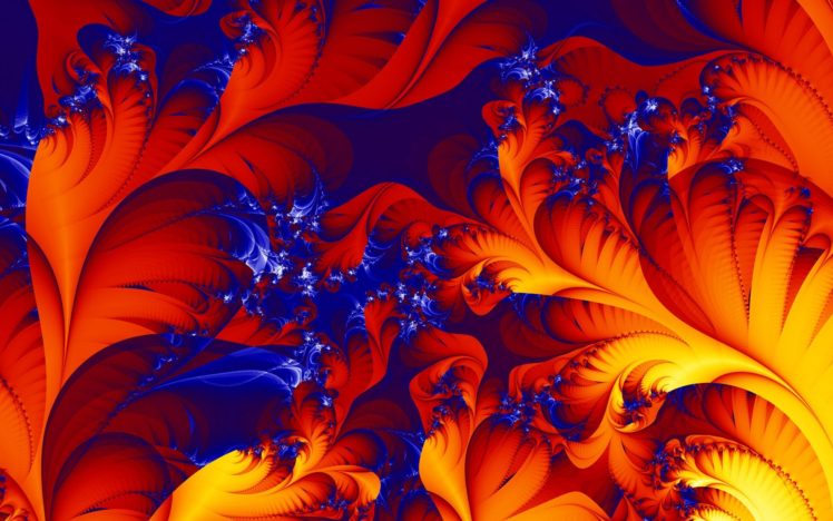 design, Color, Blue, Yellow, Orange HD Wallpaper Desktop Background