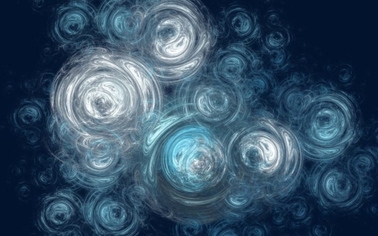 blue, Bubbles HD Wallpaper Desktop Background
