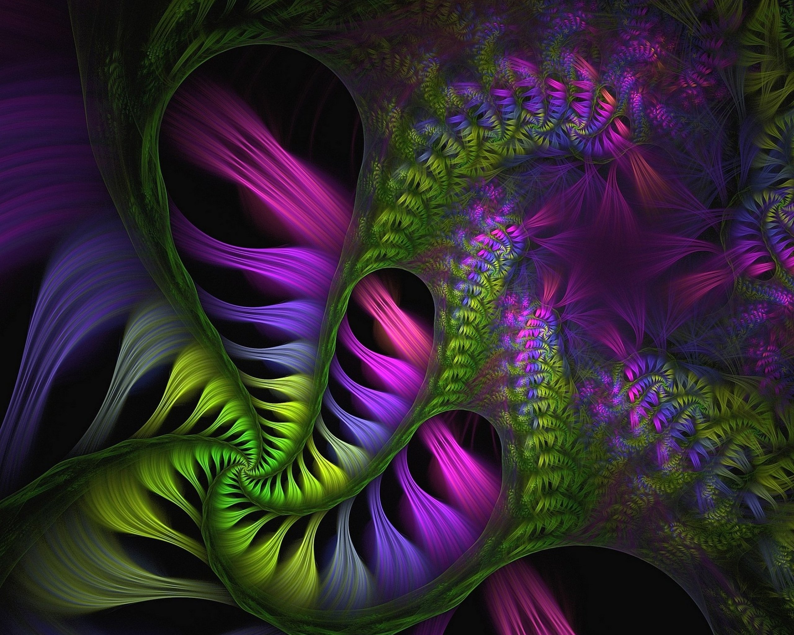 fractal, Abstract, Abstraction, Art, Artwork Wallpaper