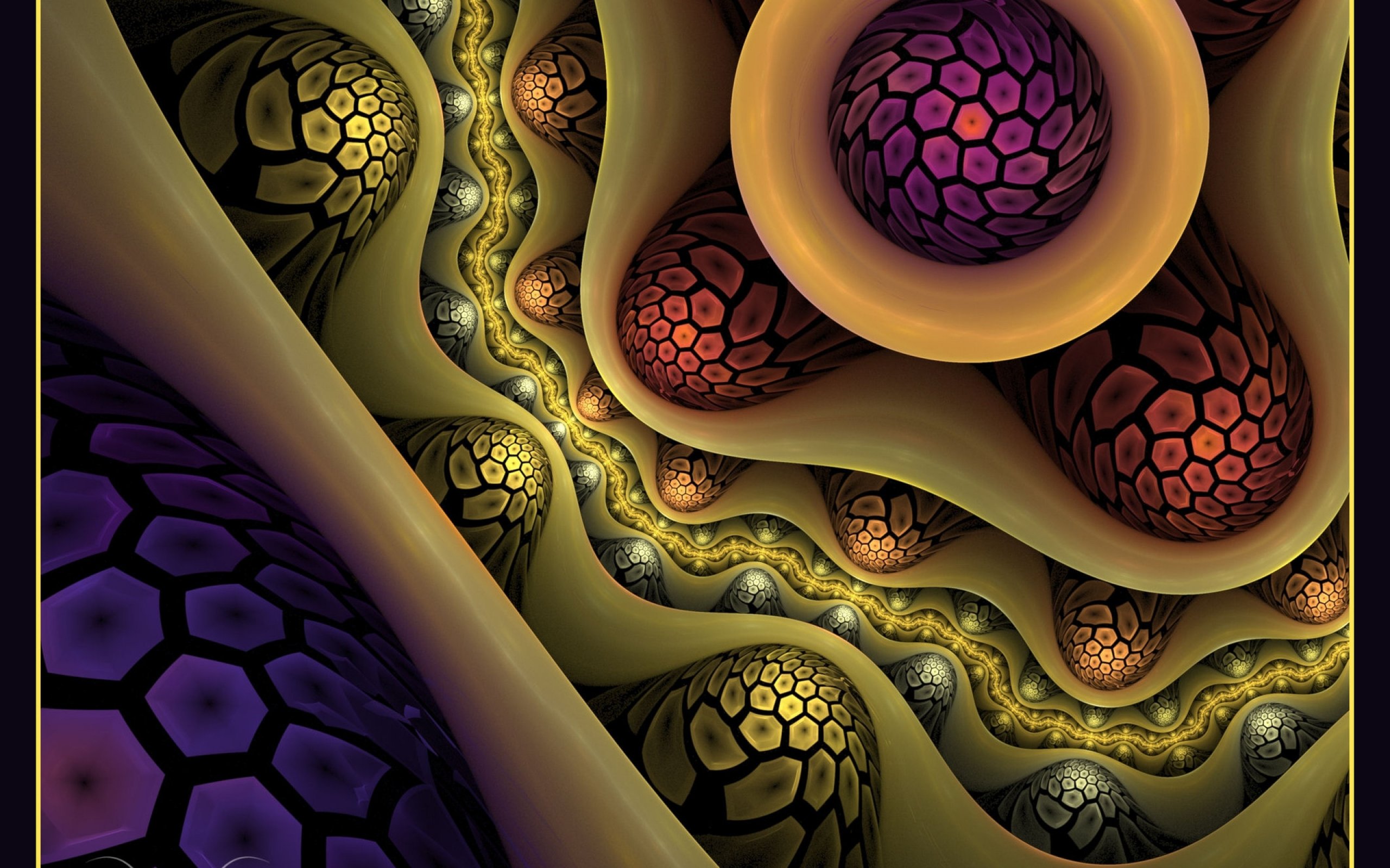 fractal, Abstract, Abstraction, Art, Artwork Wallpaper