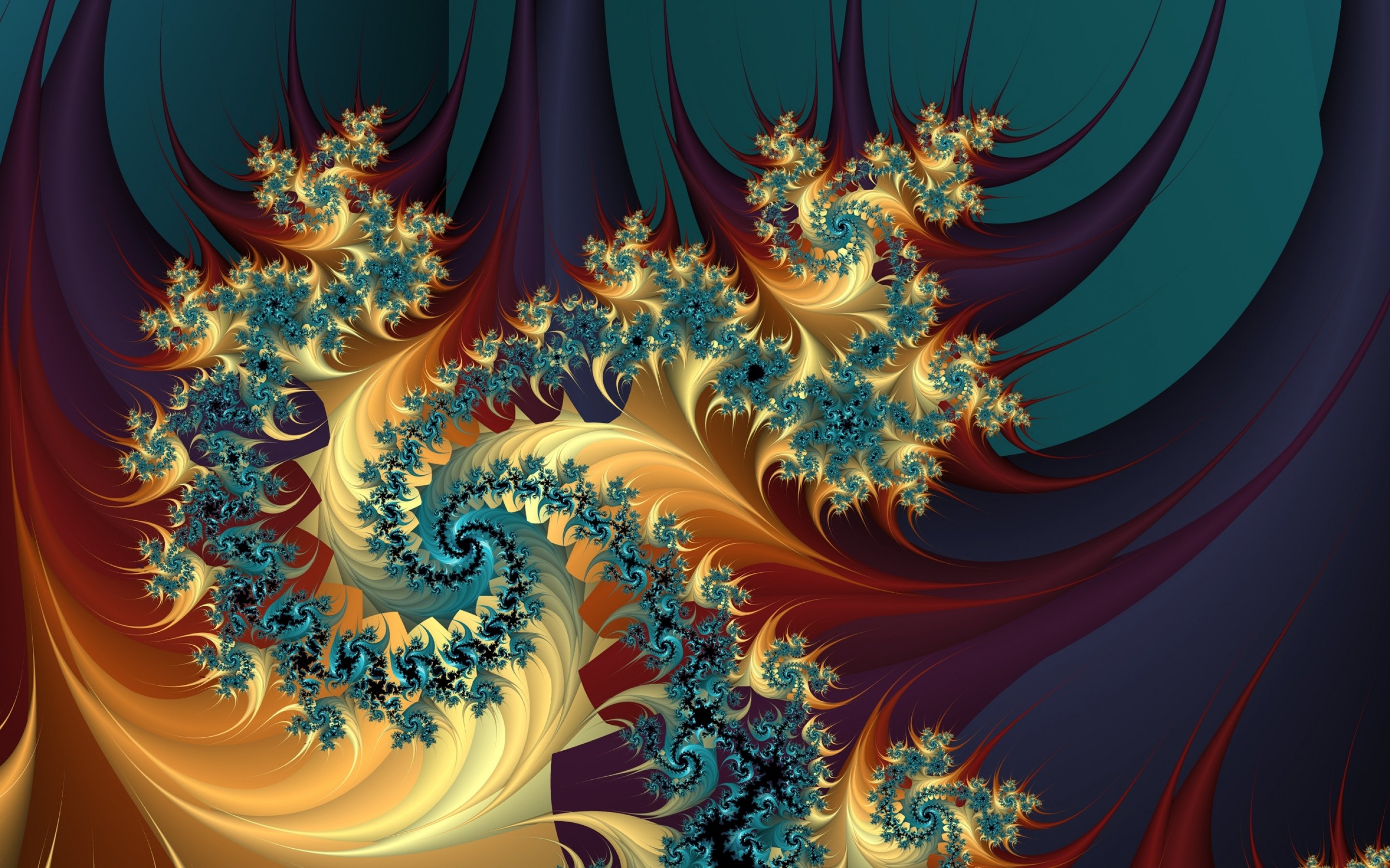 fractal, Abstract, Abstraction, Art, Artwork Wallpaper