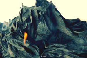 abstract, Flames, Paper, Smoke, Writing, Burning, Crumpled