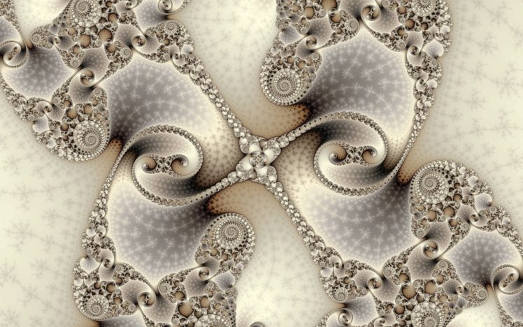 fractal, Abstraction HD Wallpaper Desktop Background