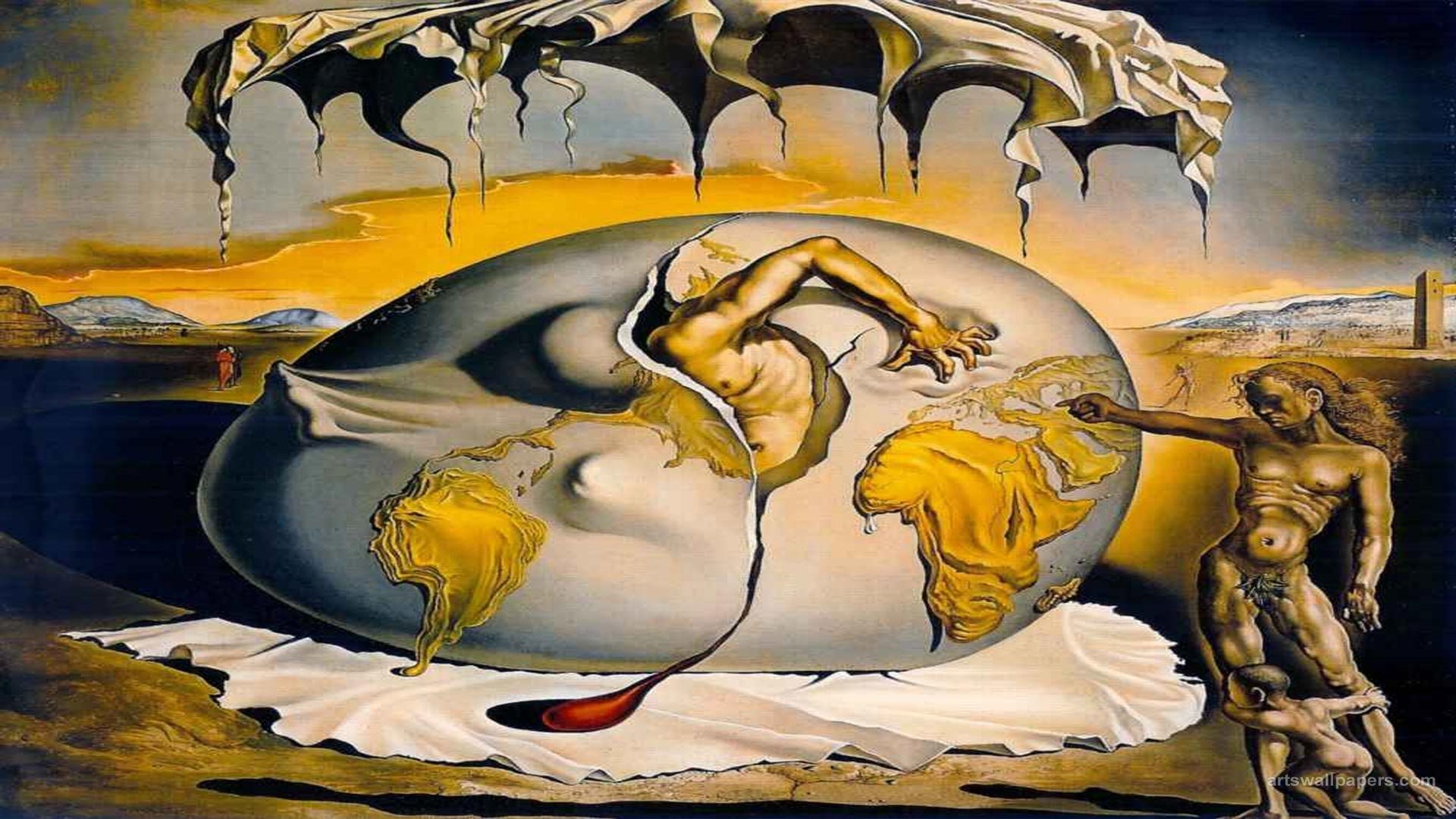 surrealismo, Arte, Dali Wallpaper
