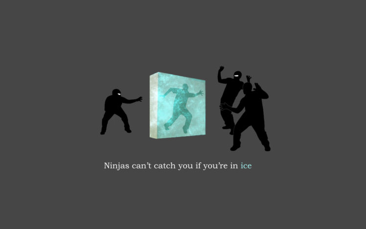 ice, Ninjas, Ninjas, Cant, Catch, You, If, Shock HD Wallpaper Desktop Background