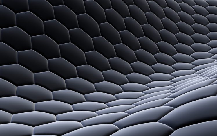 3d, View, Abstract, Dark, Design, Hexagons, Digital, Art, Honeycomb HD Wallpaper Desktop Background