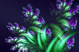 abstracto, Fractal, Flores