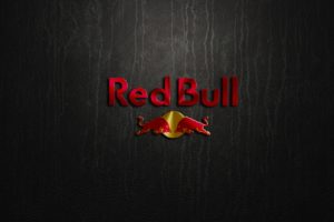 red, Bull, Logo, Leather, Texture